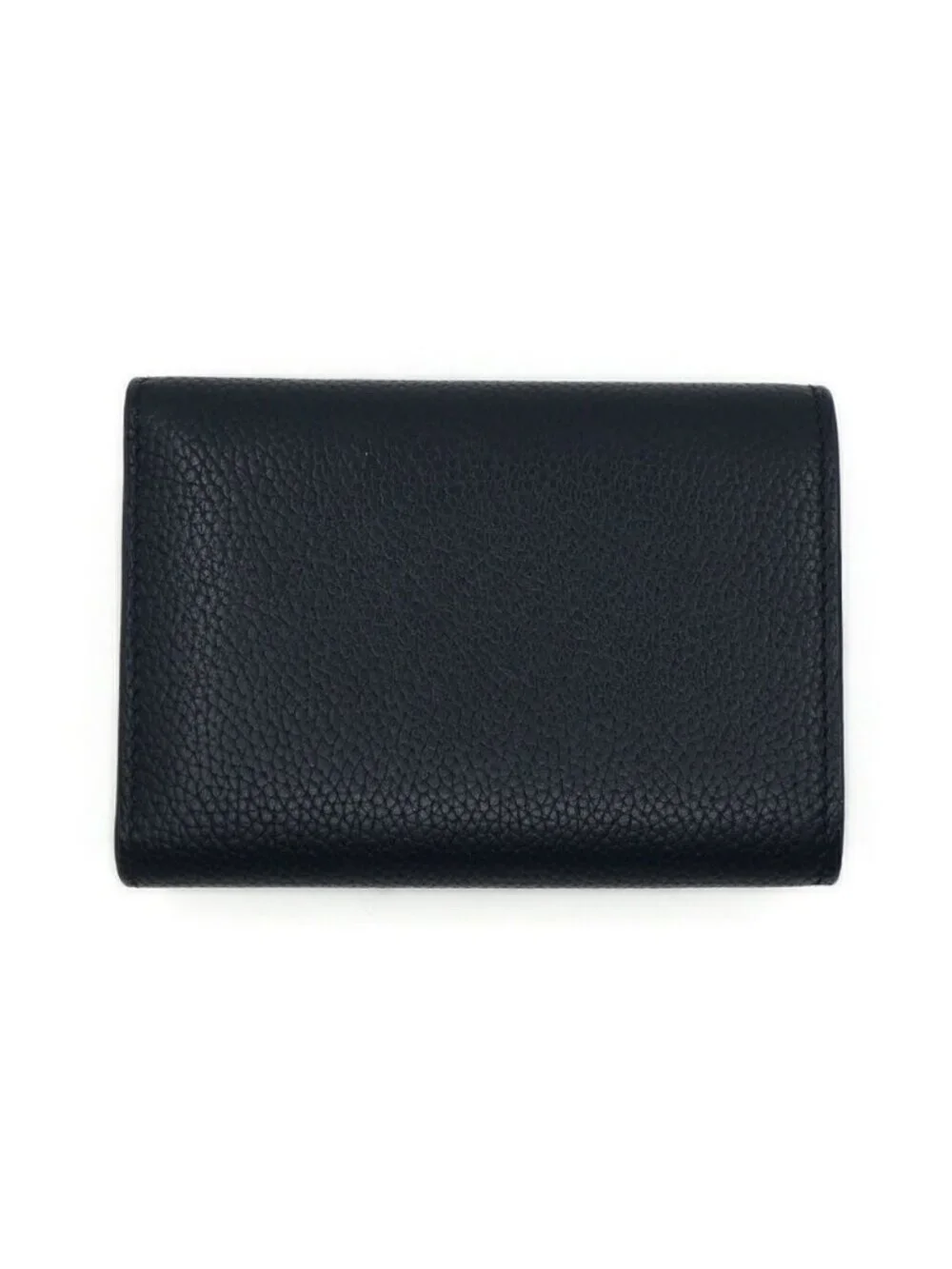 Dior Medaillon Tulip Leather Black Gold Wallet